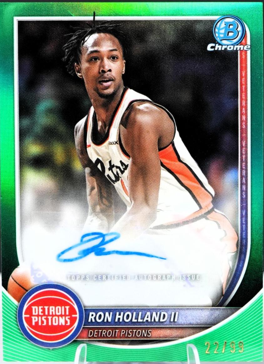 Ron Holland II [Reptilian Green Refractor] #BCA-RH