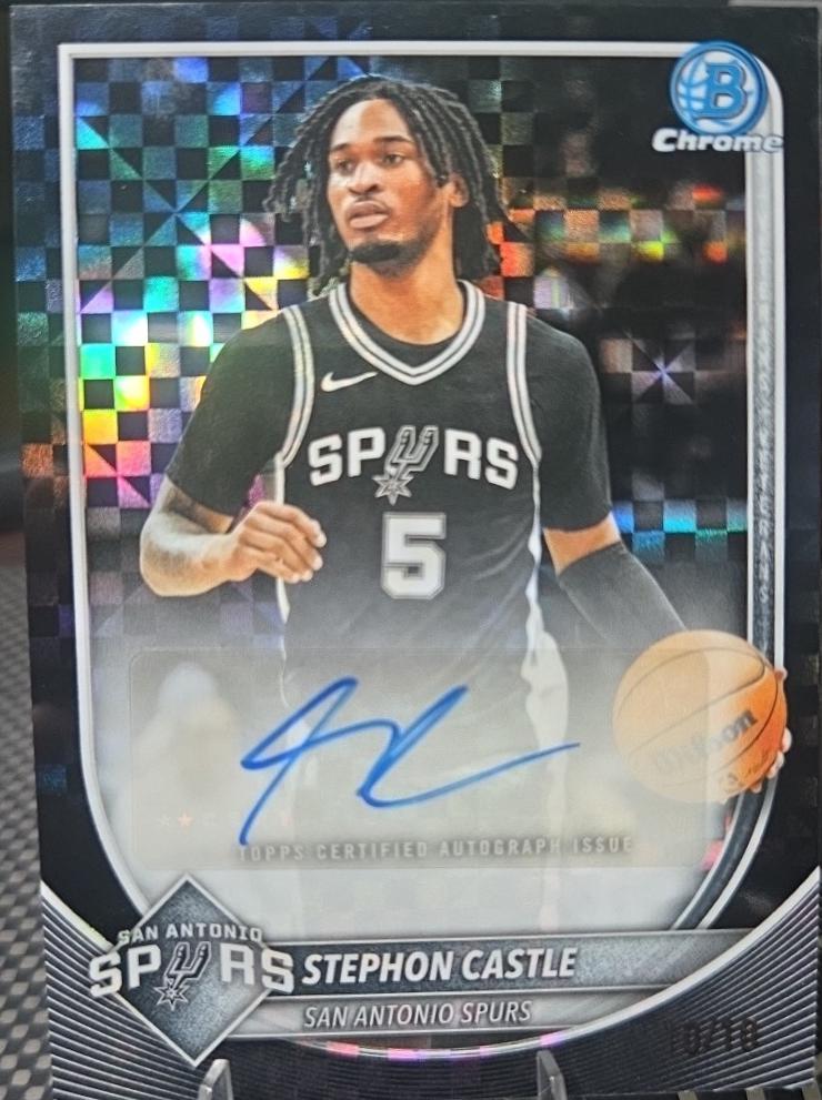 Stephon Castle [Black Geometric] #BCA-SC