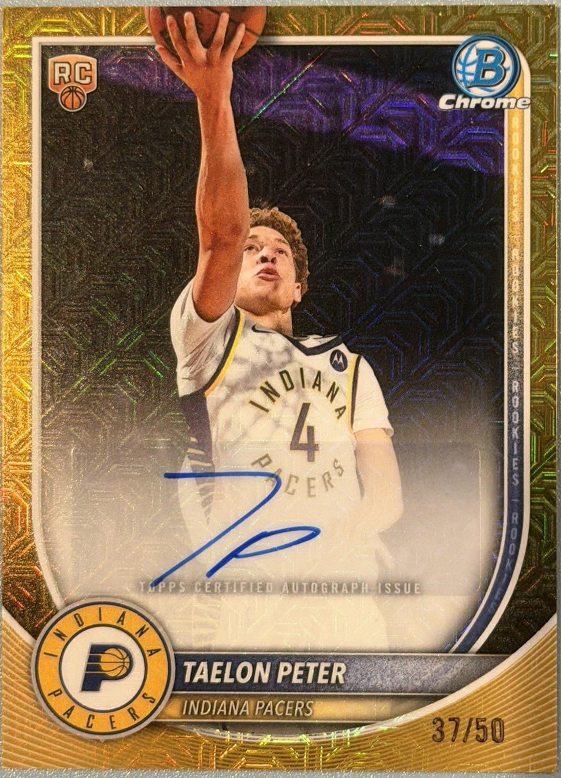 Taelon Peter [Gold Geometric] #BCA-TE