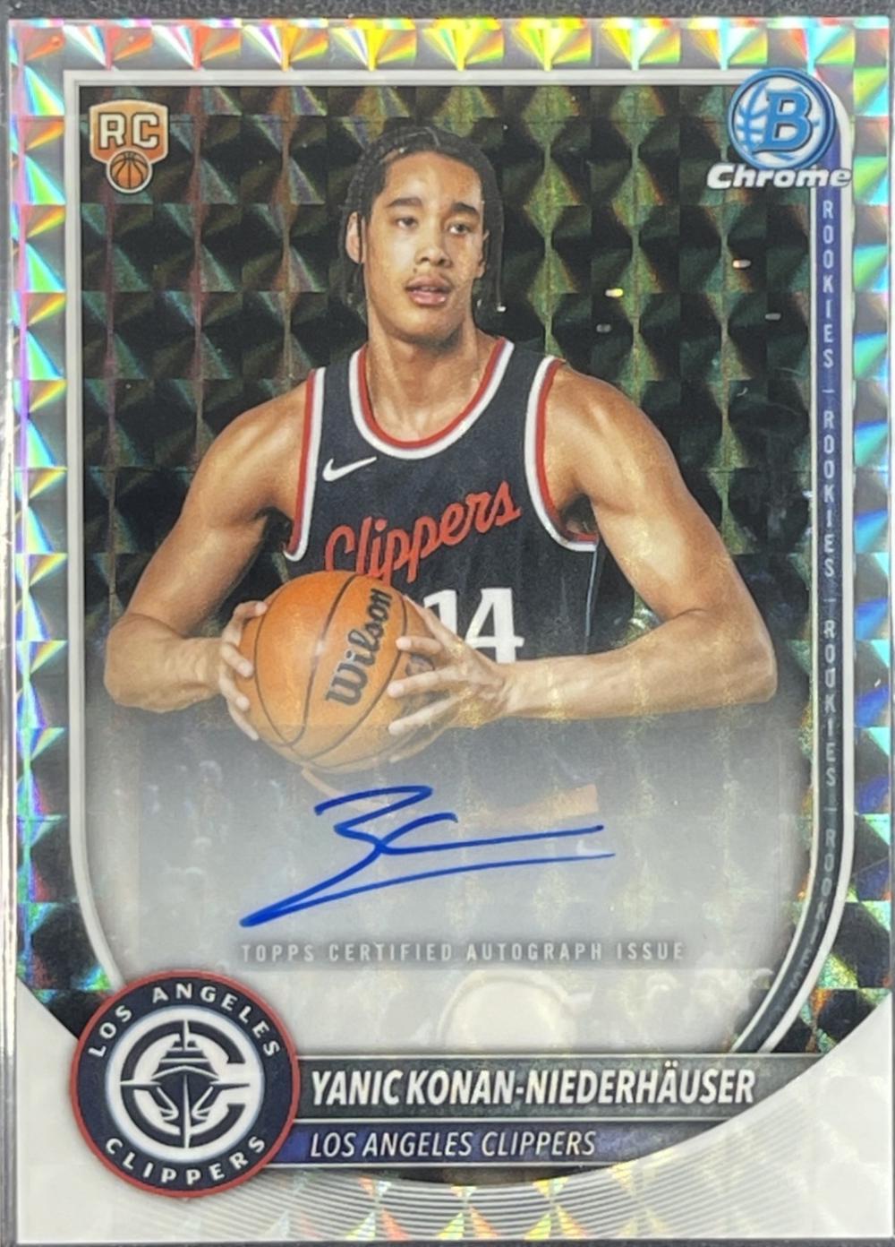 Yanic Konan-Niederhauser [Refractor] #BCA-YK