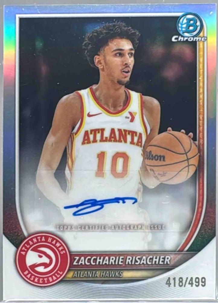 Zaccharie Risacher [Refractor] #BCA-ZR