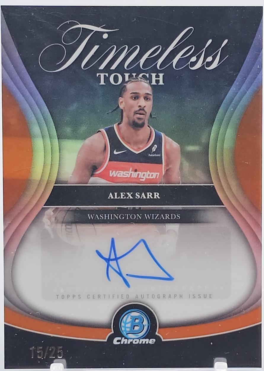 Alex Sarr [Orange] #TTA-AS