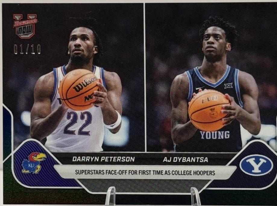 Darryn Peterson / AJ Dybantsa [Black] #65