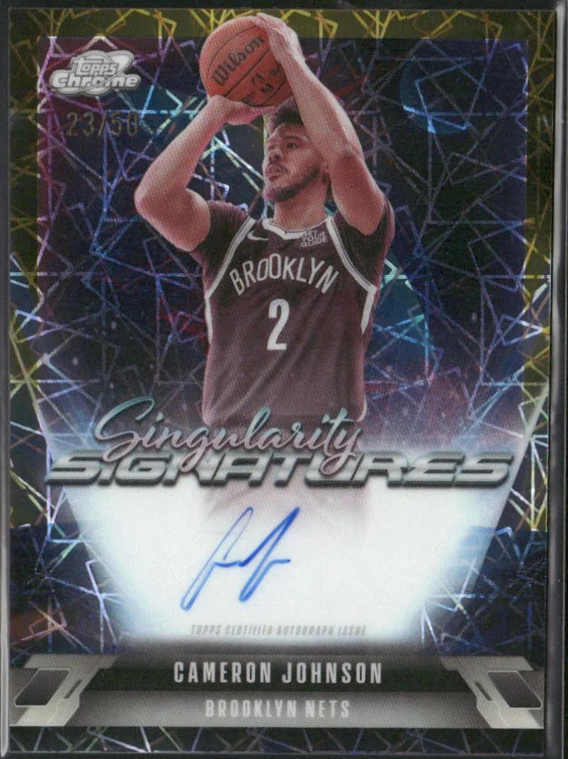 Cameron Johnson [Gold Interstellar] #SS-CJ