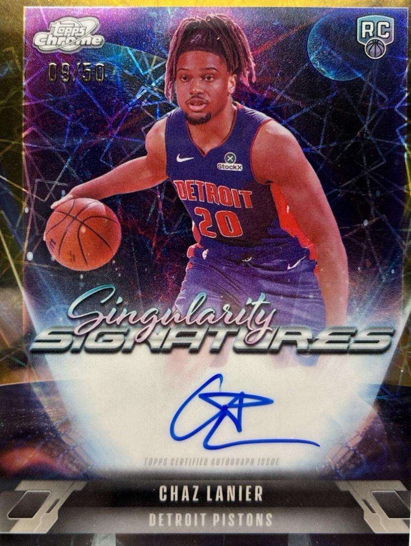 Chaz Lanier [Gold Interstellar] #SS-CL