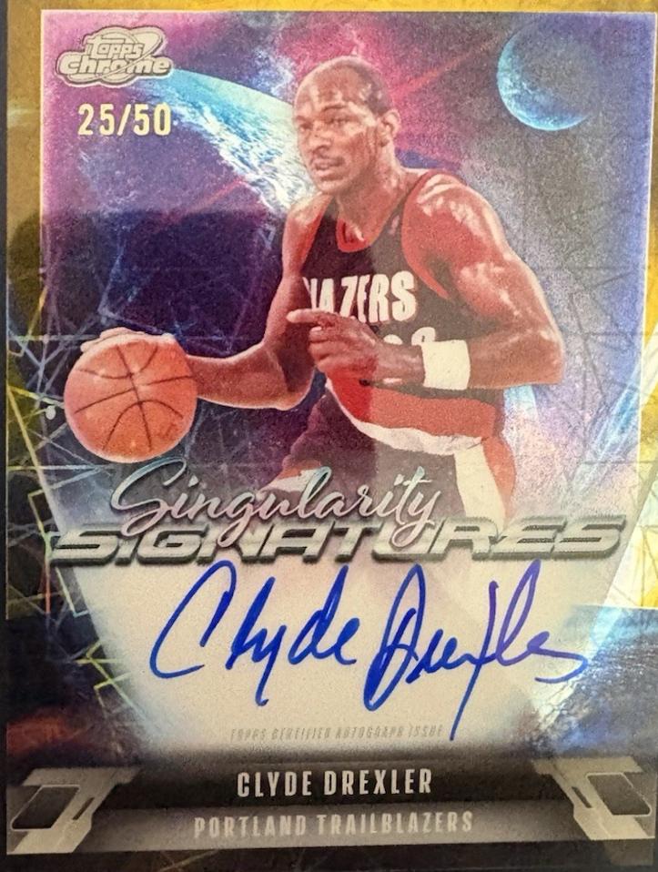 Clyde Drexler [Gold Interstellar] #SS-CD