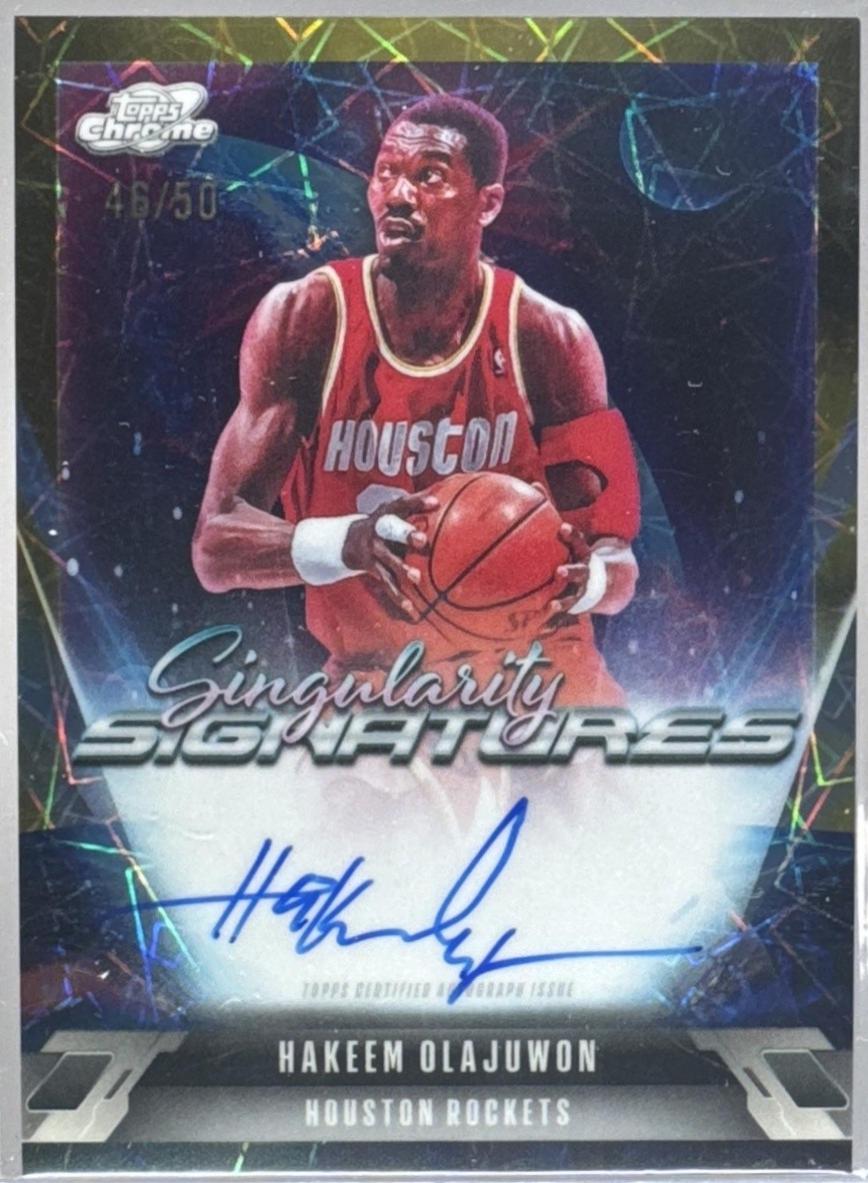 Hakeem Olajuwon [Gold Interstellar] #SS-HO