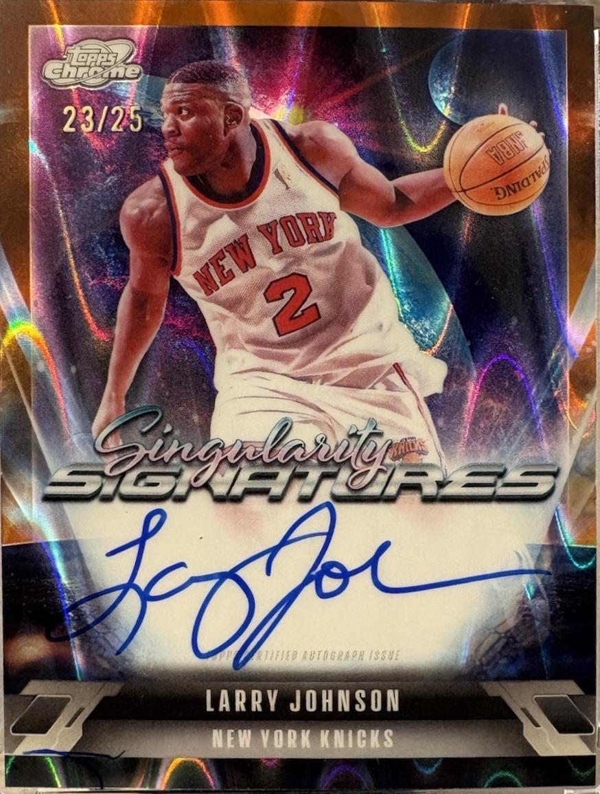 Larry Johnson [Orange Galactic] #SS-LJ