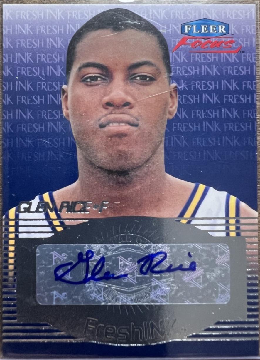 Glen Rice [Autograph] #FFI-GR