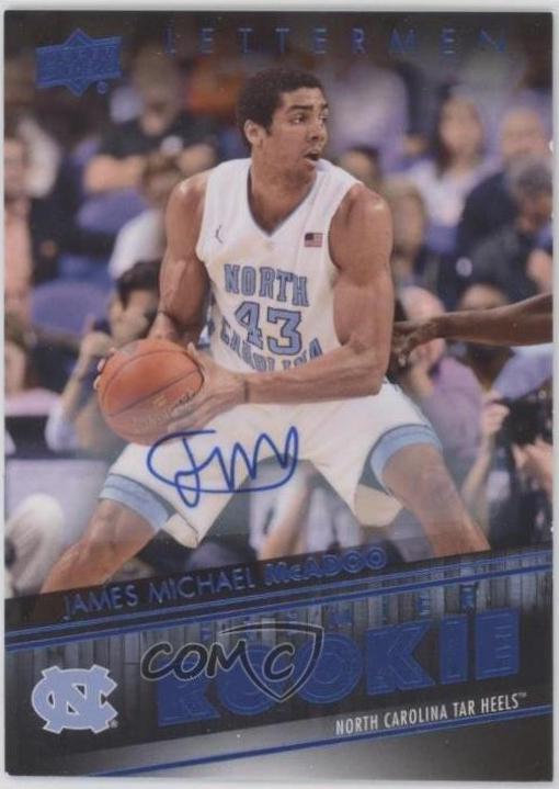 James Michael McAdoo [Autograph Blue] #62