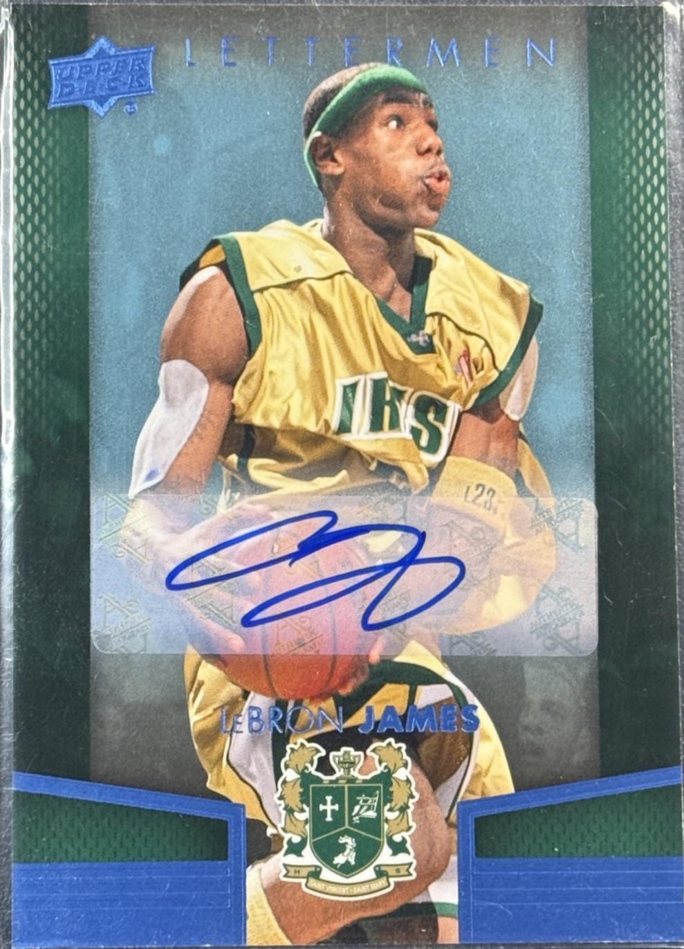 LeBron James [Autograph Blue] #20