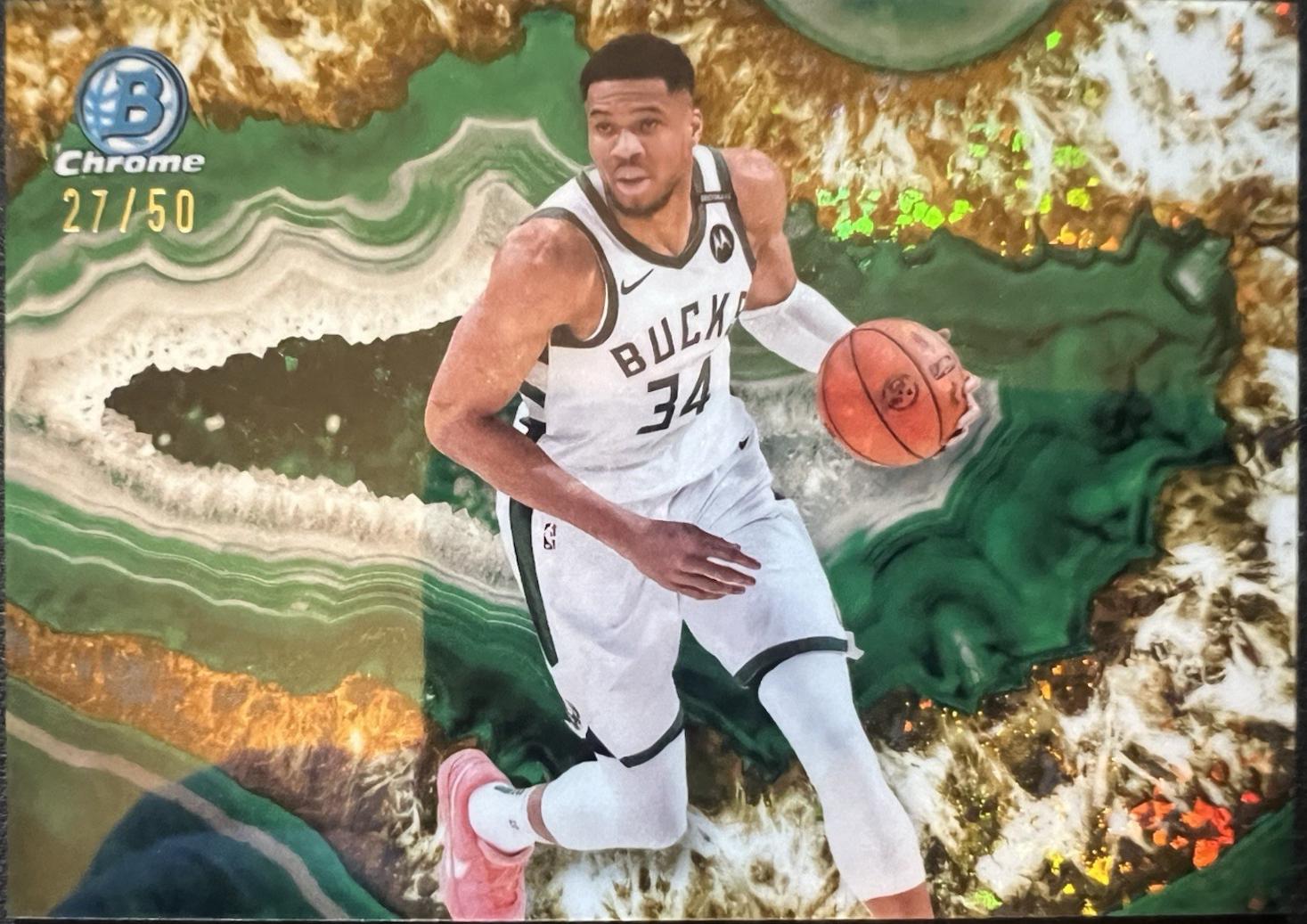 Giannis Antetokounmpo [Gold Crystal] #CNB-8