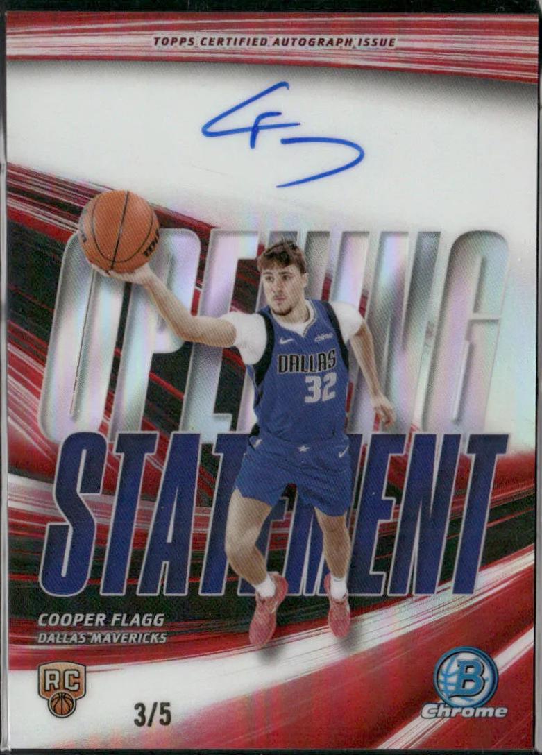 Cooper Flagg [Red] #OS-CF