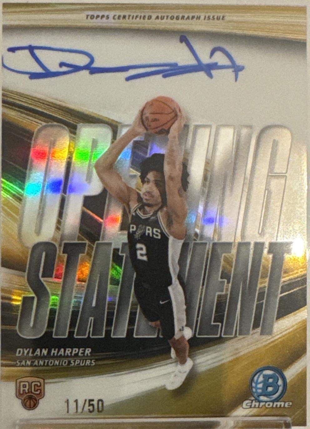 Dylan Harper [Gold] #OS-DH