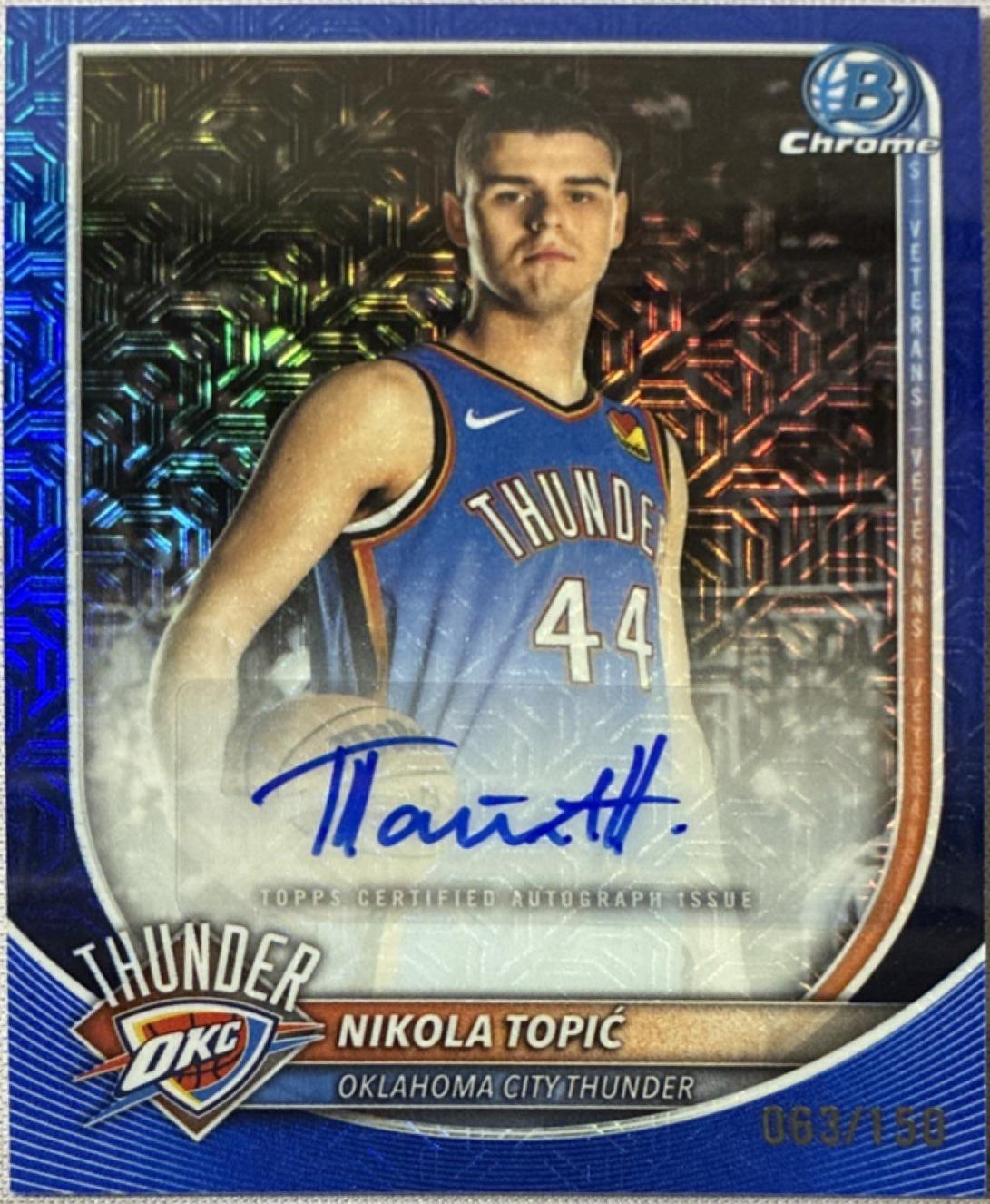Nikola Topic [Superfractor] #SS-NT
