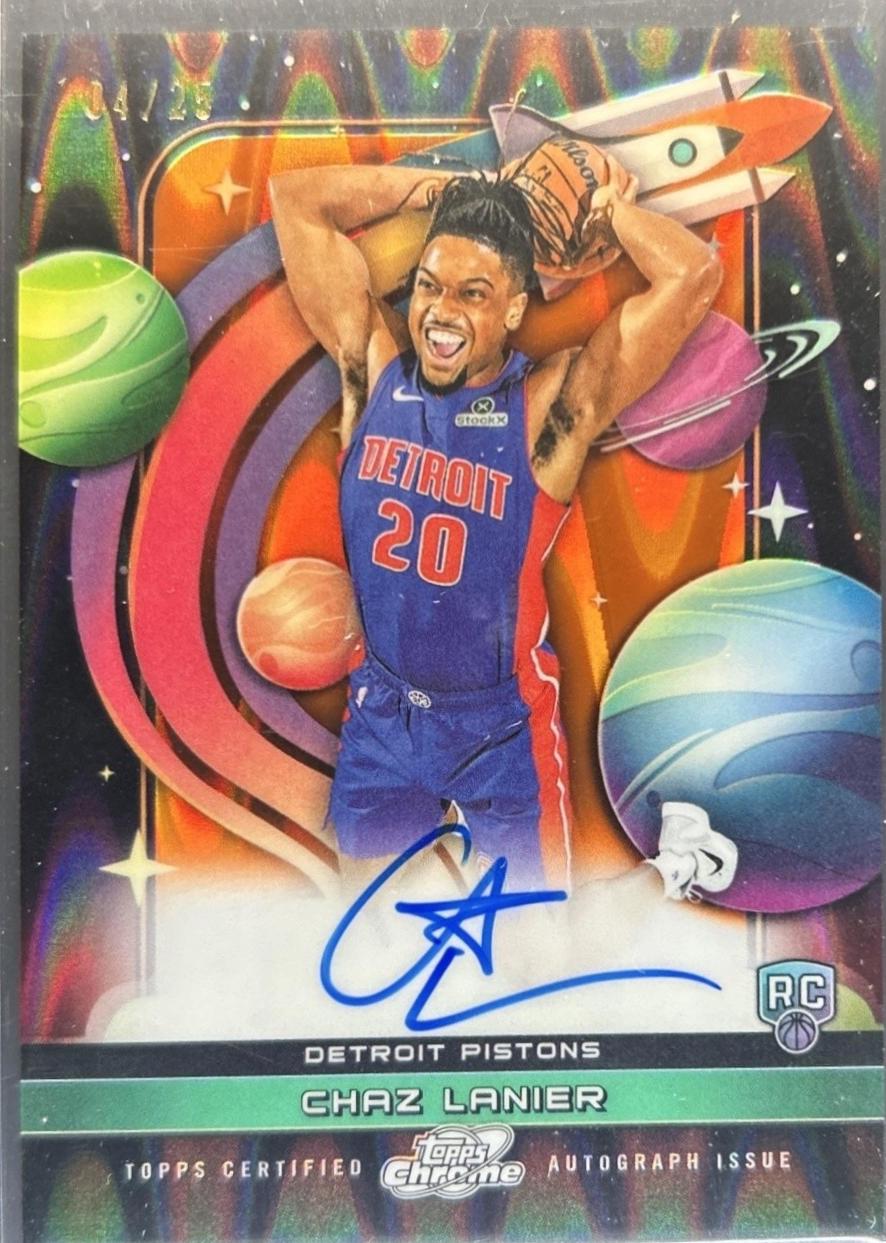 Chaz Lanier [Orange Galactic] #FF-CL