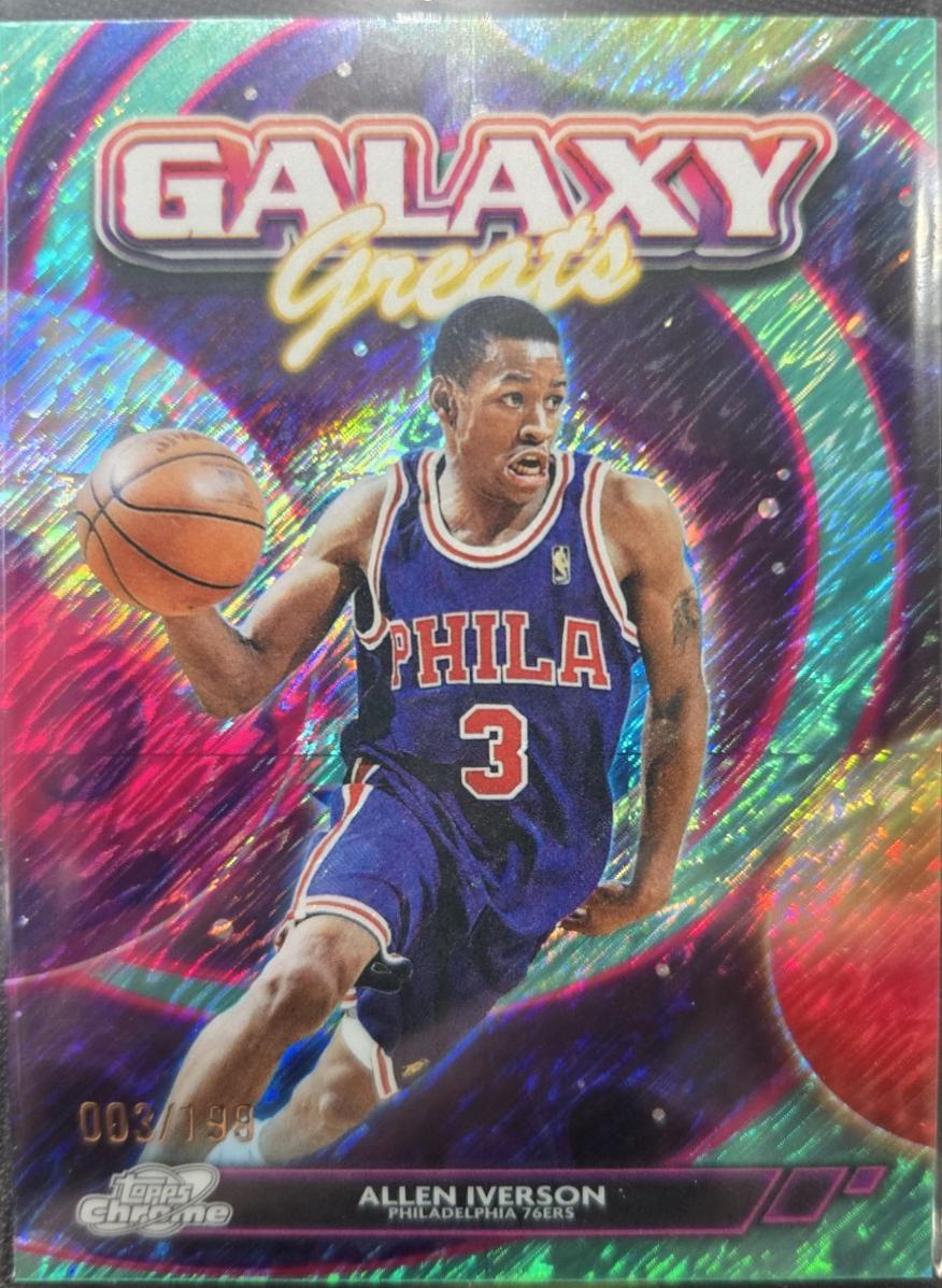 Allen Iverson [Aqua Equinox Refractor] #GG-1