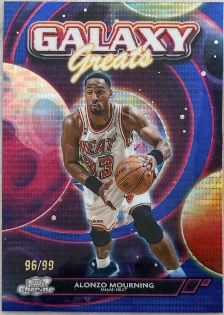 Alonzo Mourning [Blue Moon Refractor] #GG-14