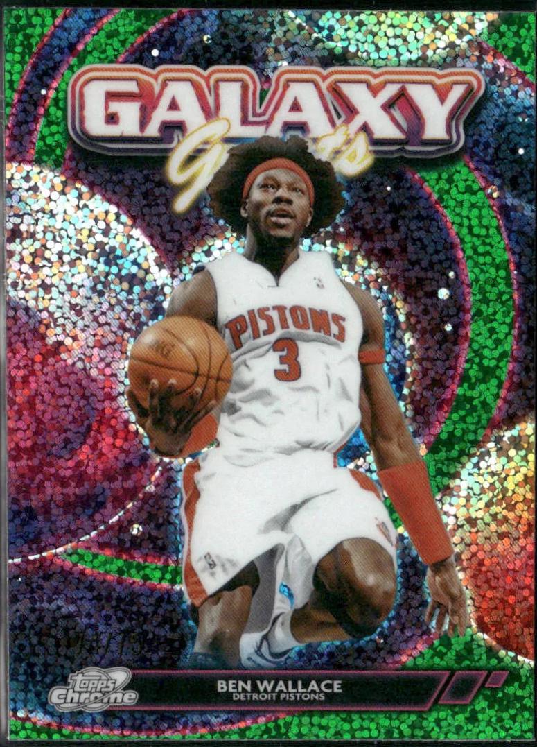Ben Wallace [Green Space Dust Refractor] #GG-33