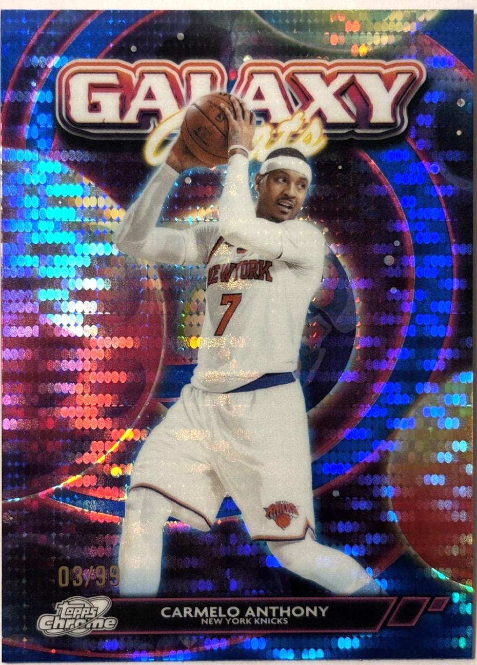 Carmelo Anthony [Blue Moon Refractor] #GG-11