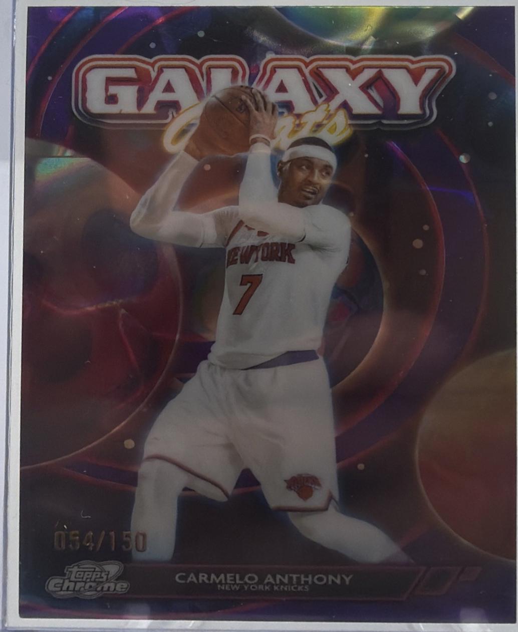 Carmelo Anthony [Purple Nebula Refractor] #GG-11