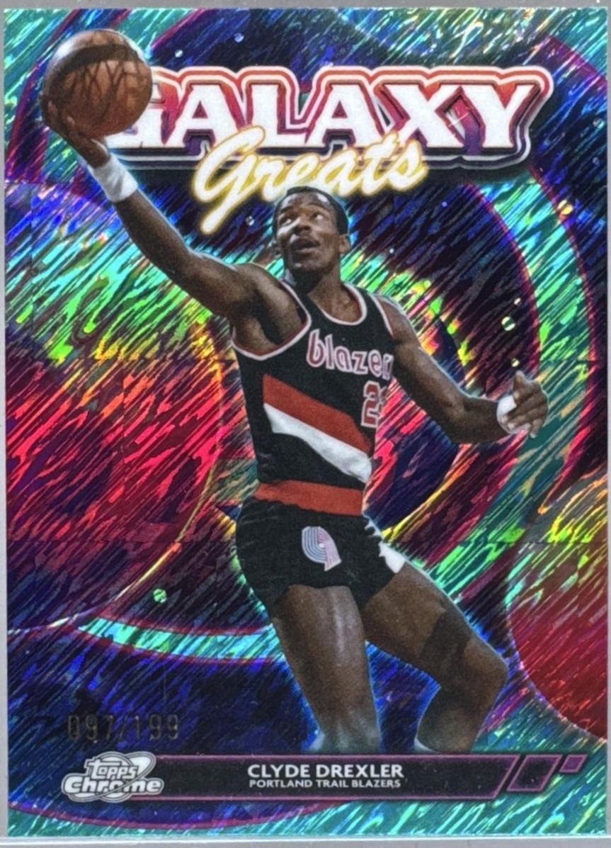 Clyde Drexler [Aqua Equinox Refractor] #GG-13