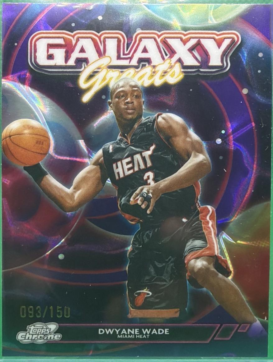 Dwyane Wade [Gold Interstellar Refractor] #GG-4