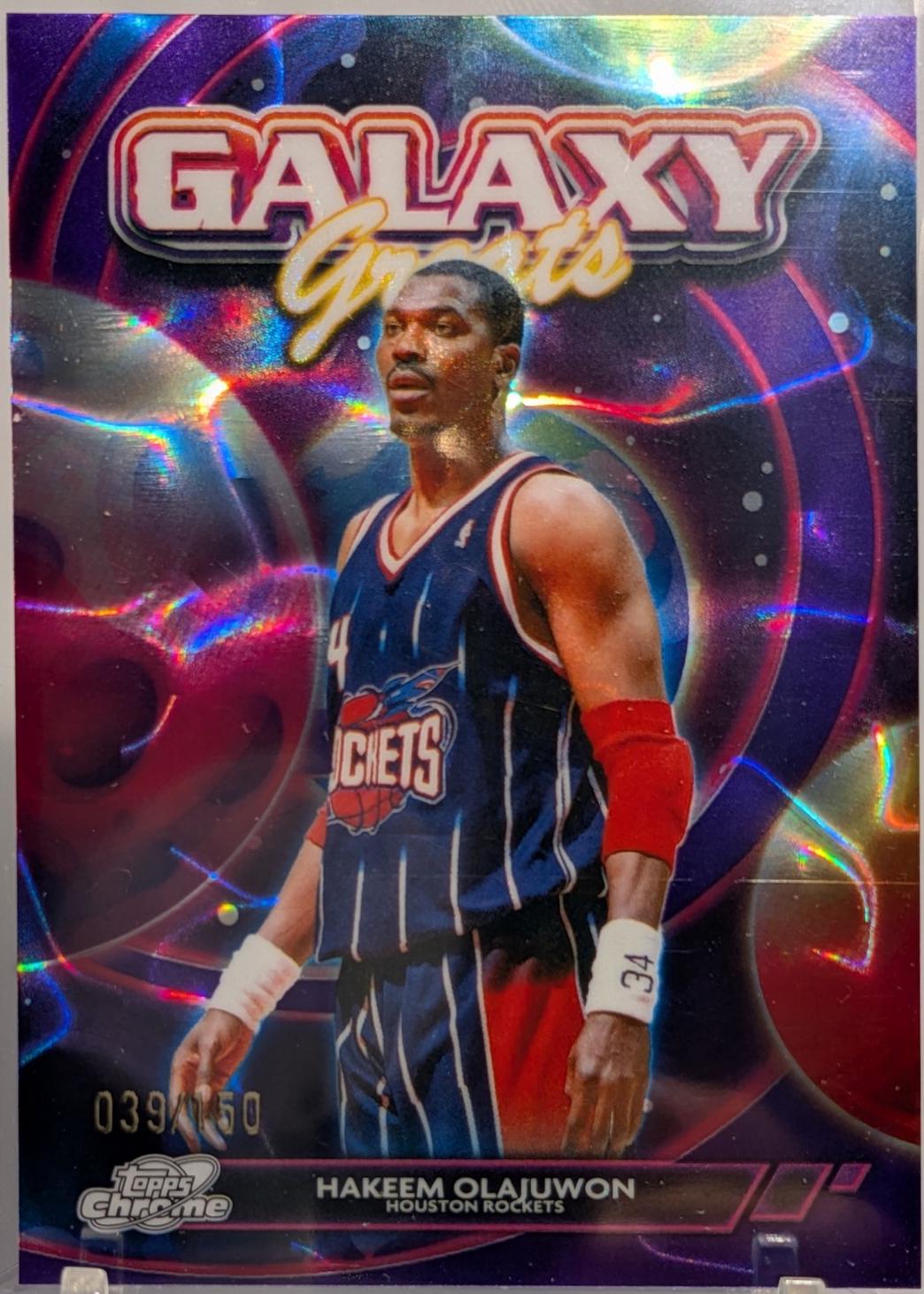 Hakeem Olajuwon [Purple Nebula Refractor] #GG-5