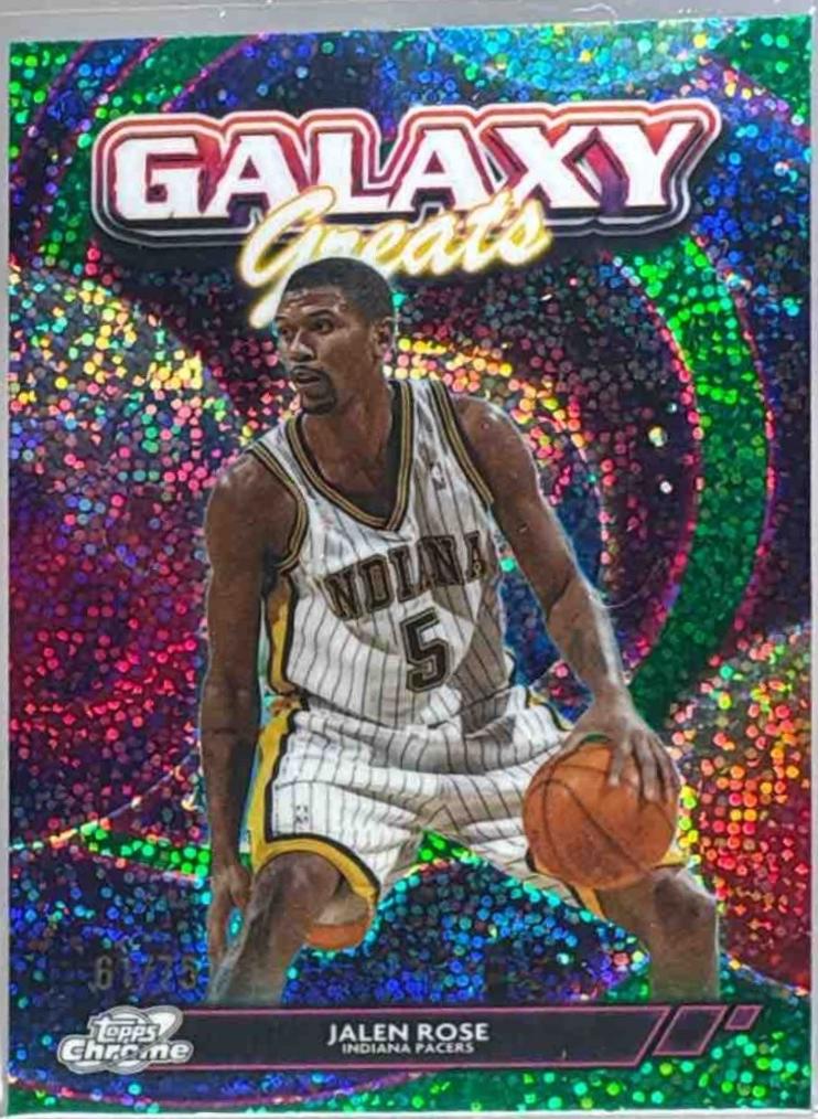 Jalen Rose [Green Space Dust Refractor] #GG-29