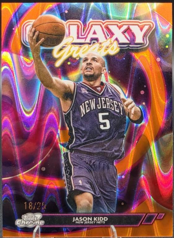 Jason Kidd [Orange Galactic Refractor] #GG-28