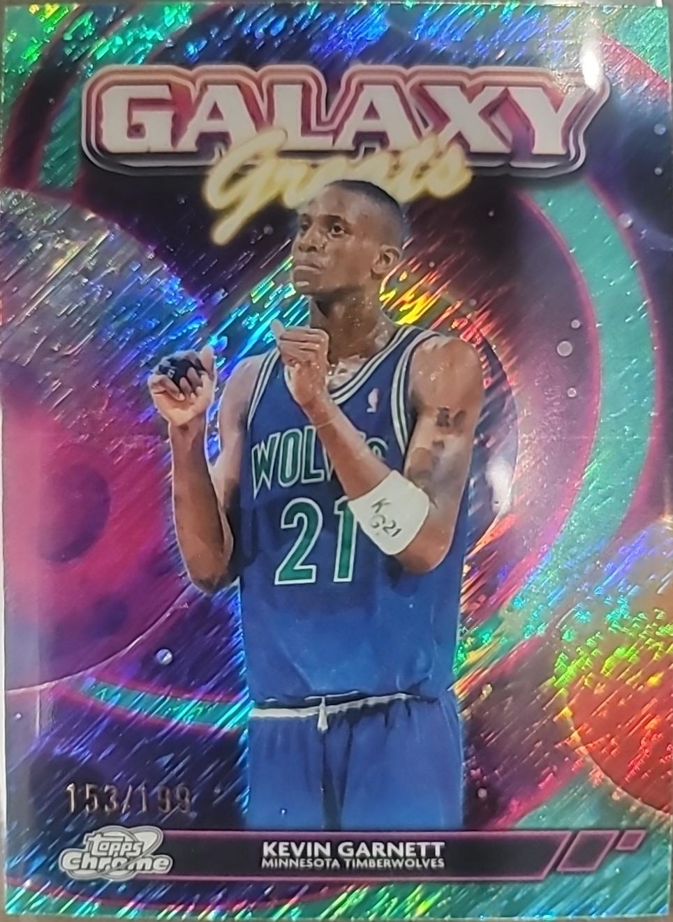 Kevin Garnett [Aqua Equinox Refractor] #GG-7