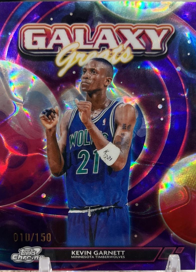 Kevin Garnett [Purple Nebula Refractor] #GG-7