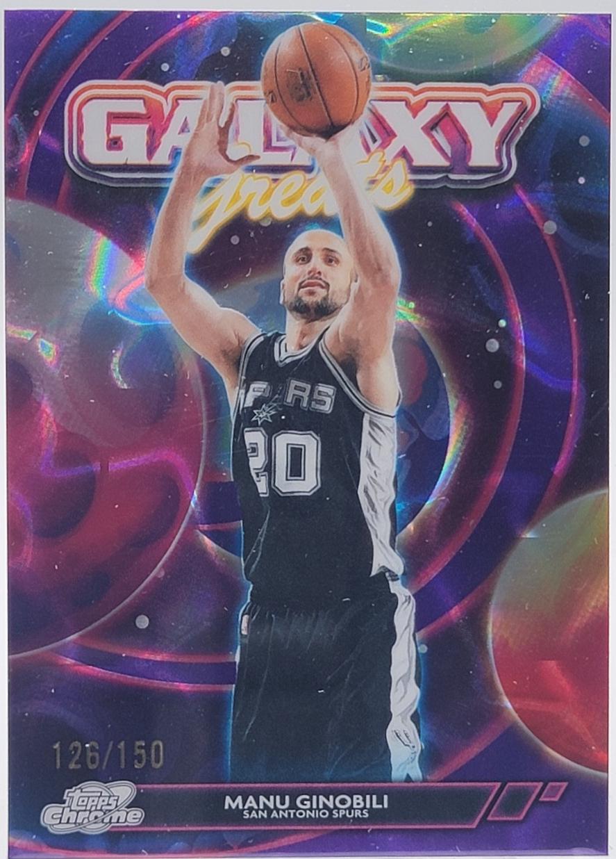 Manu Ginobili [Purple Nebula Refractor] #GG-25