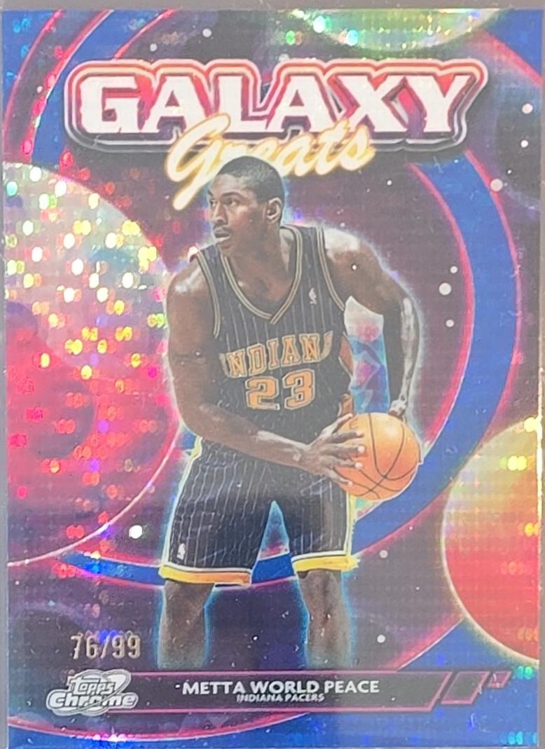 Metta World Peace [Blue Moon Refractor] #GG-31