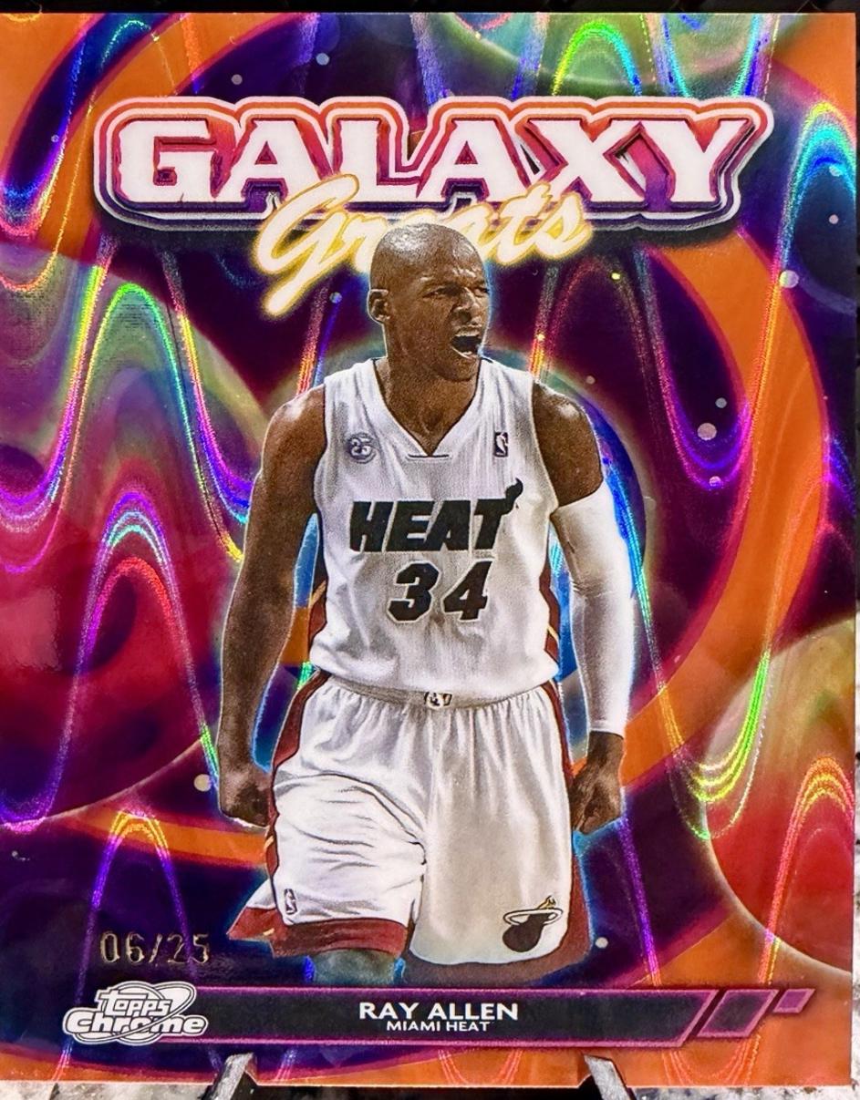 Ray Allen [Orange Galactic Refractor] #GG-24