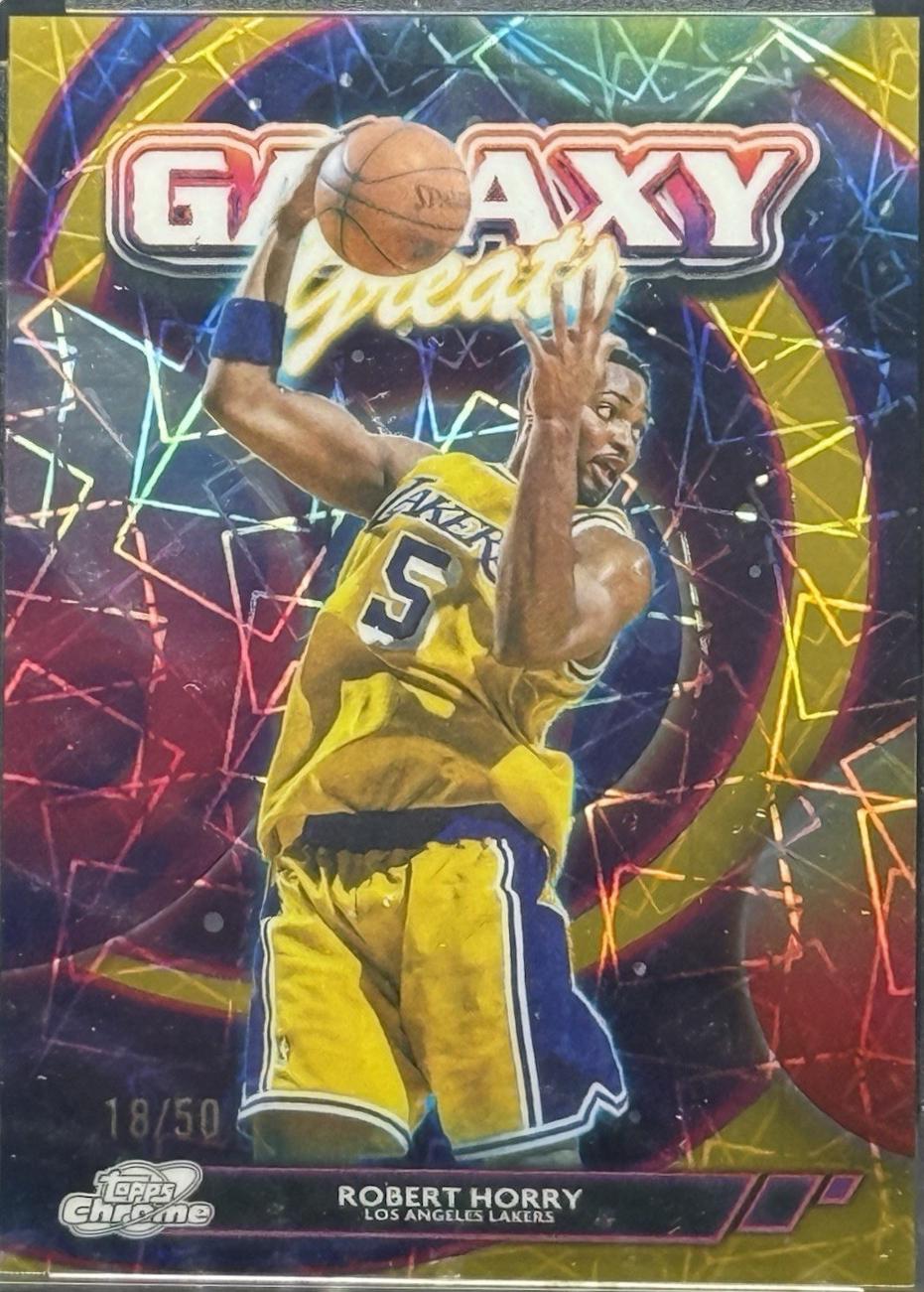 Robert Horry [Gold Interstellar Refractor] #GG-19