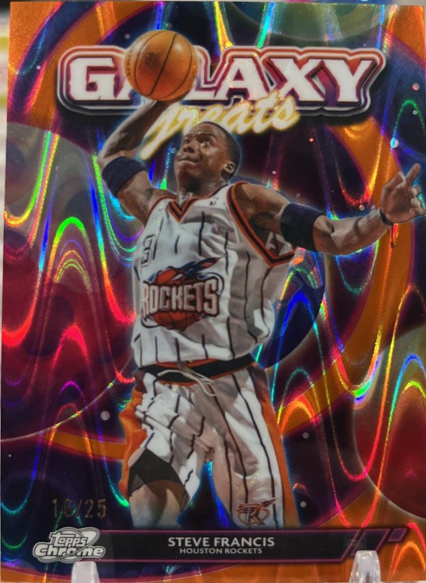 Steve Francis [Orange Galactic Refractor] #GG-20