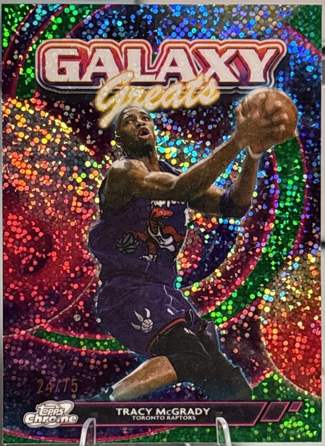 Tracy McGrady [Green Space Dust Refractor] #GG-23