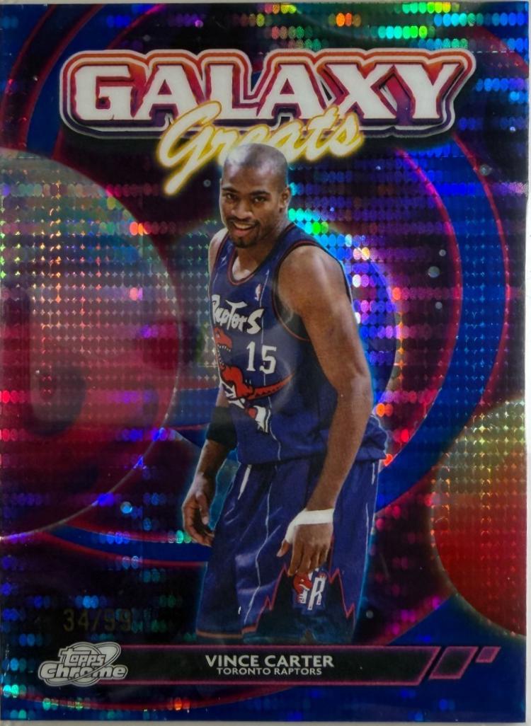 Vince Carter [Blue Moon Refractor] #GG-26
