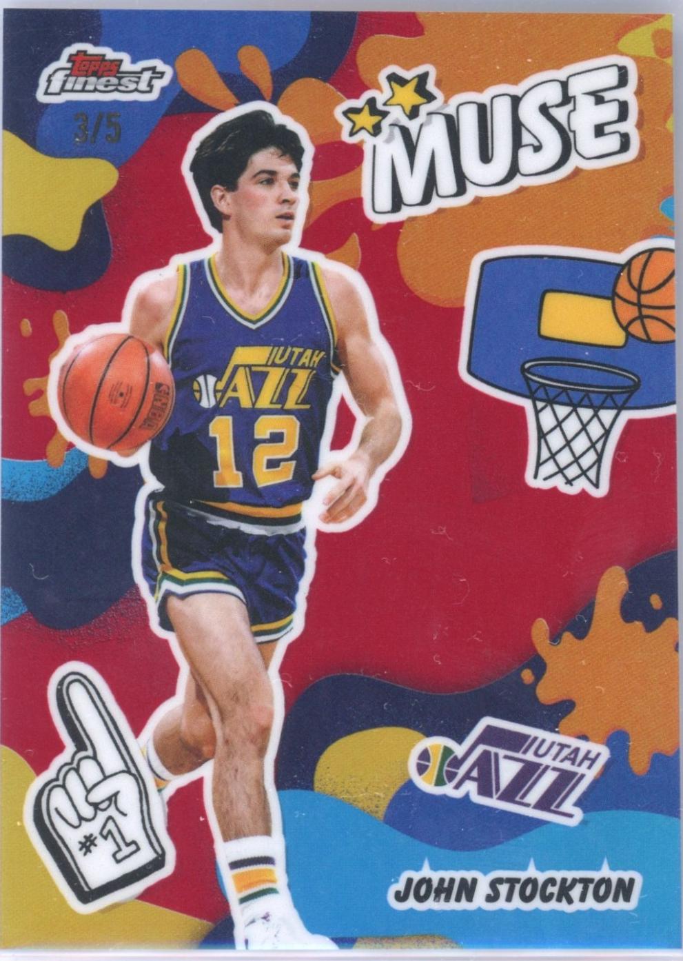 John Stockton [Red Refractor] #M-10
