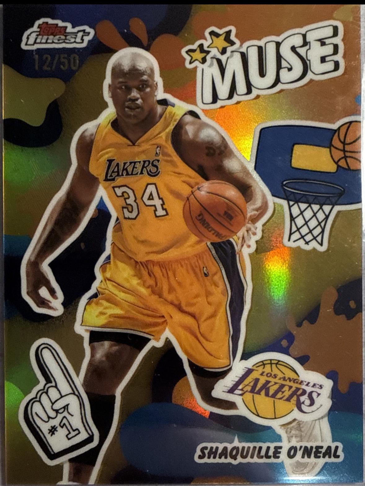 Shaquille O'Neal [Gold Refractor] #M-4