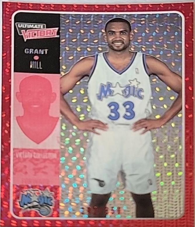 Grant Hill [Red Geometric] #39