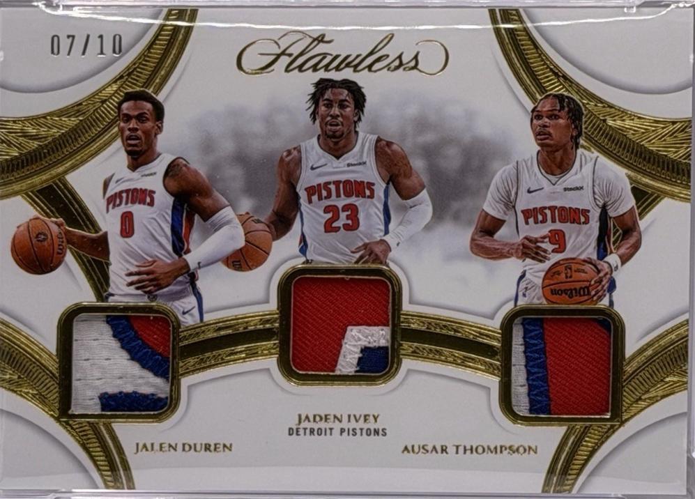Jalen Duren / Ausar Thompson / Jaden Ivey [Gold] #8
