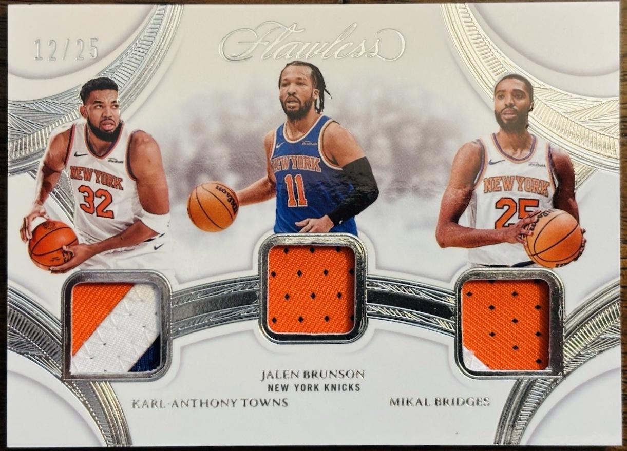 Karl-Anthony Towns / Jalen Brunson / Mikal Bridges #20