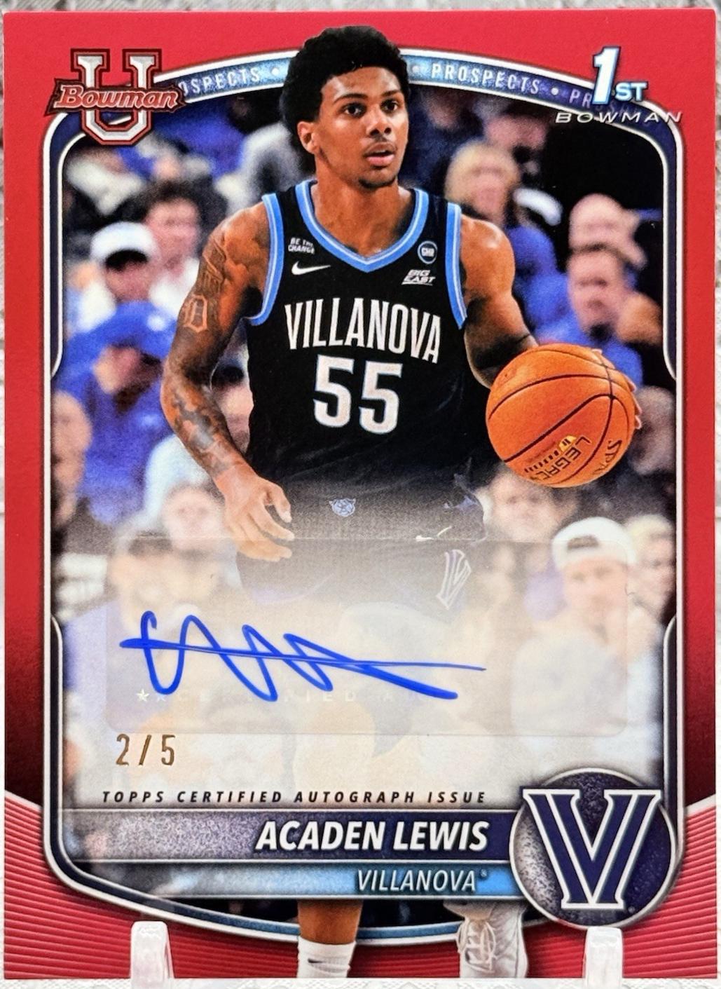 Acaden Lewis [Red Border] #PA-AL