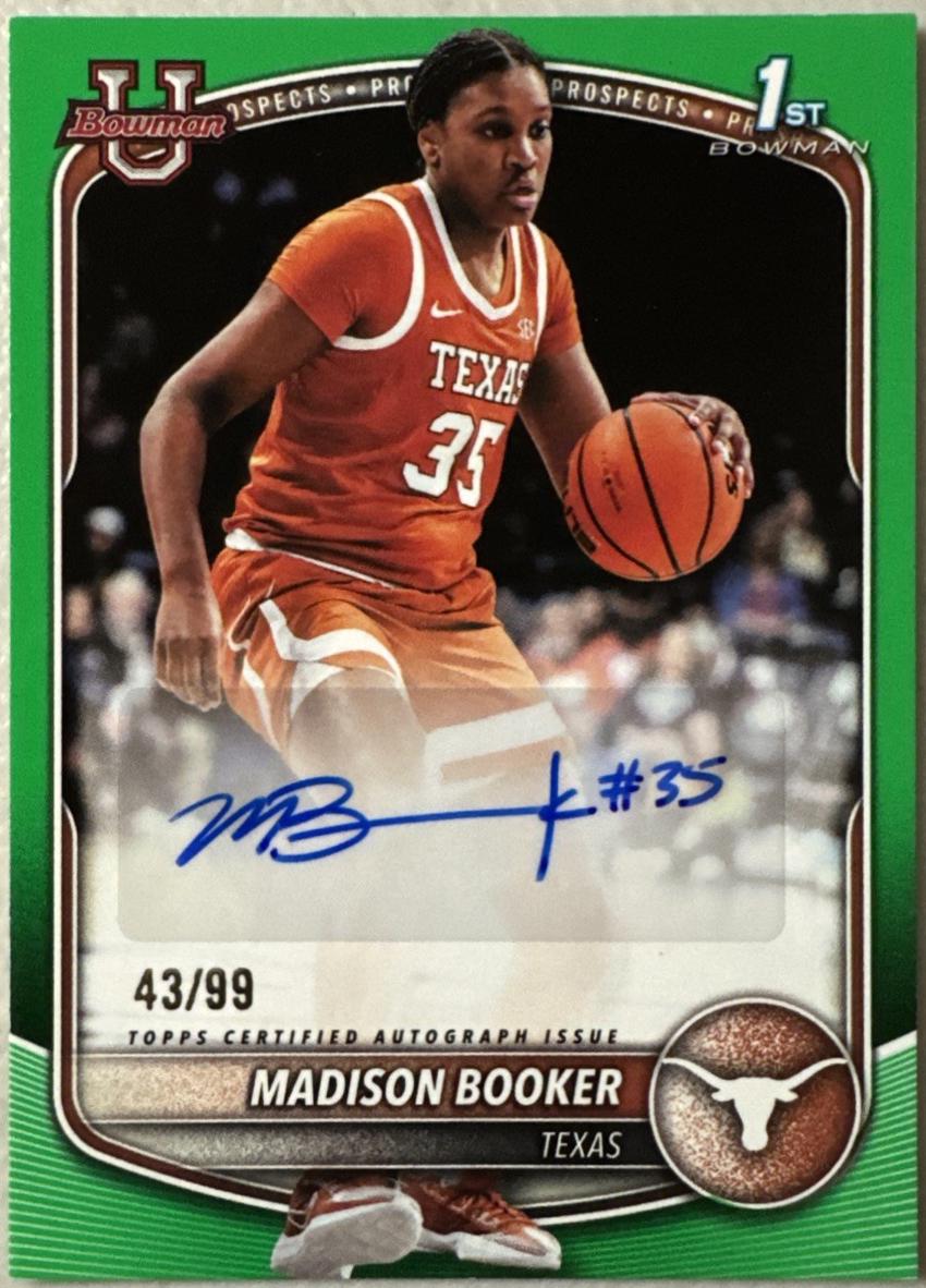 Madison Booker [Green Border] #PA-MB