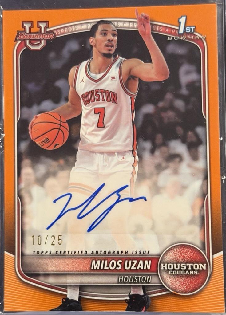 Milos Uzan [Orange Border] #PA-MU