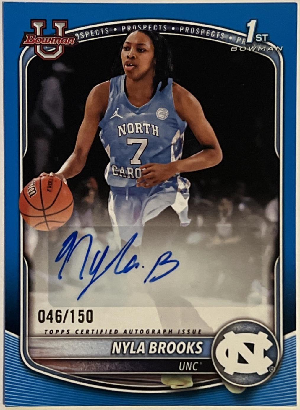 Nyla Brooks [Blue Border] #PA-NR