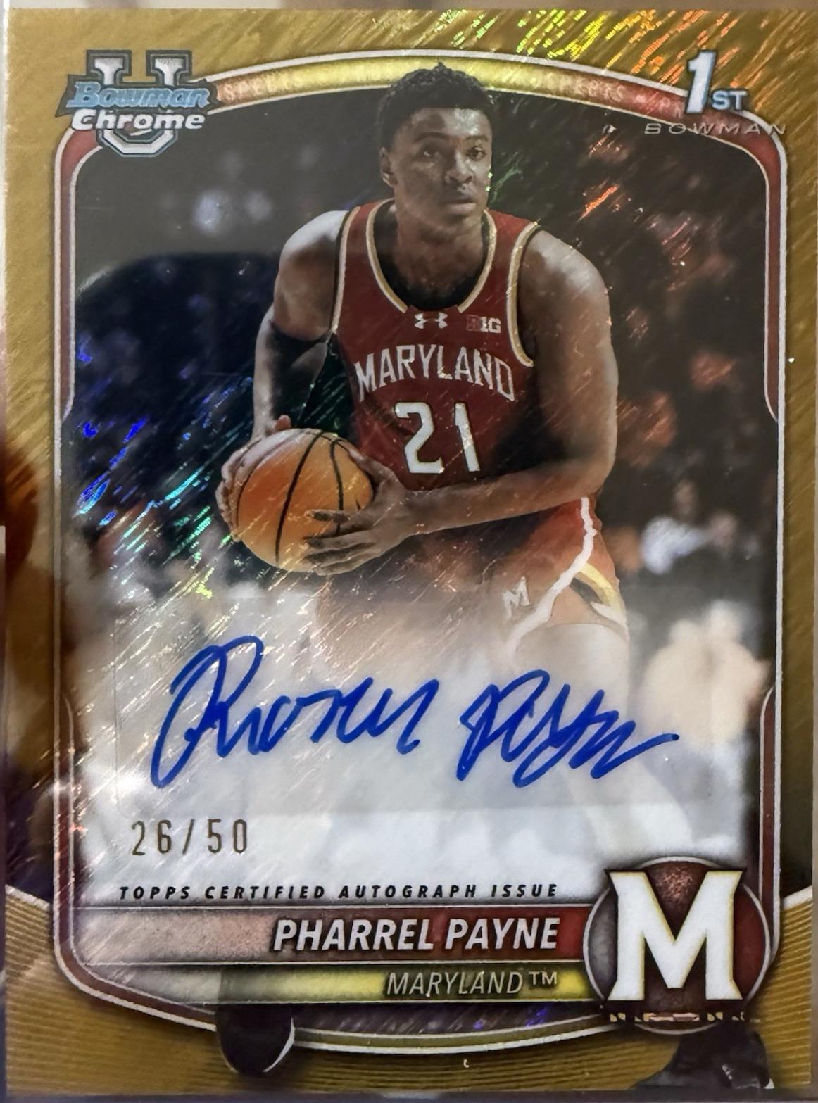 Pharrel Payne [Gold Border] #PA-PP