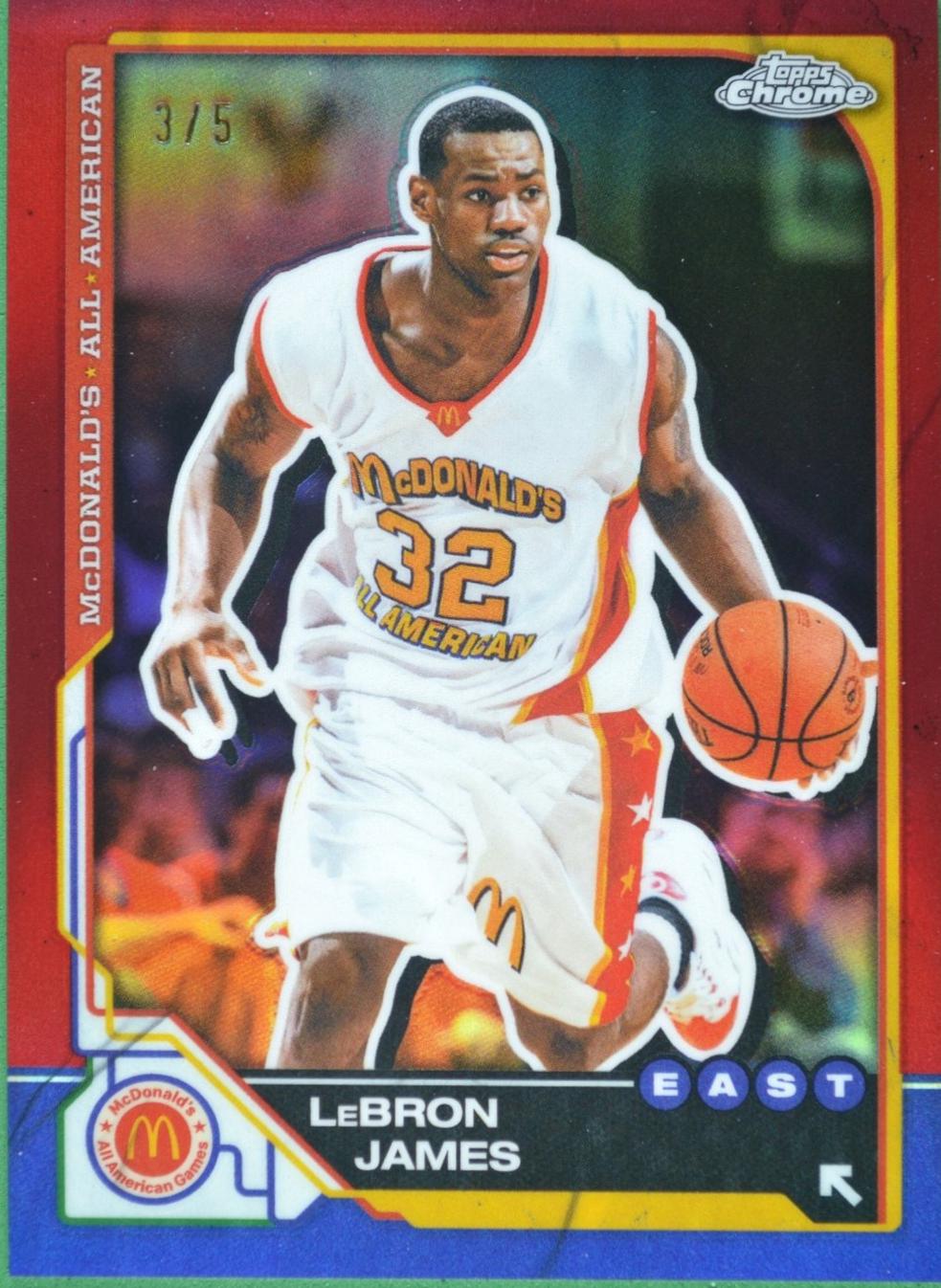 Lebron James [Red Refractor] #98
